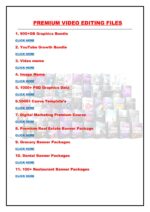 ⭐ Premium Video Editing Files Package - Image 2